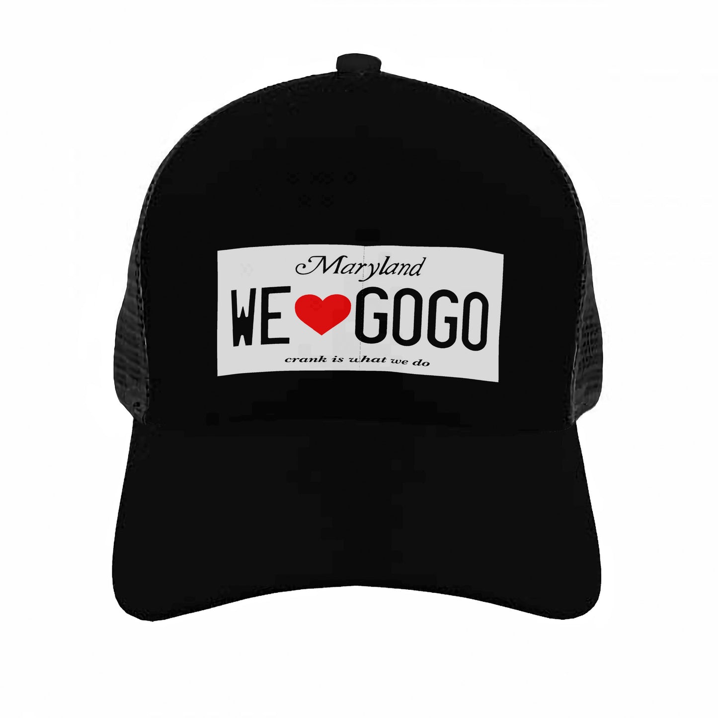 Maryland License Plate - Mesh Baseball Cap