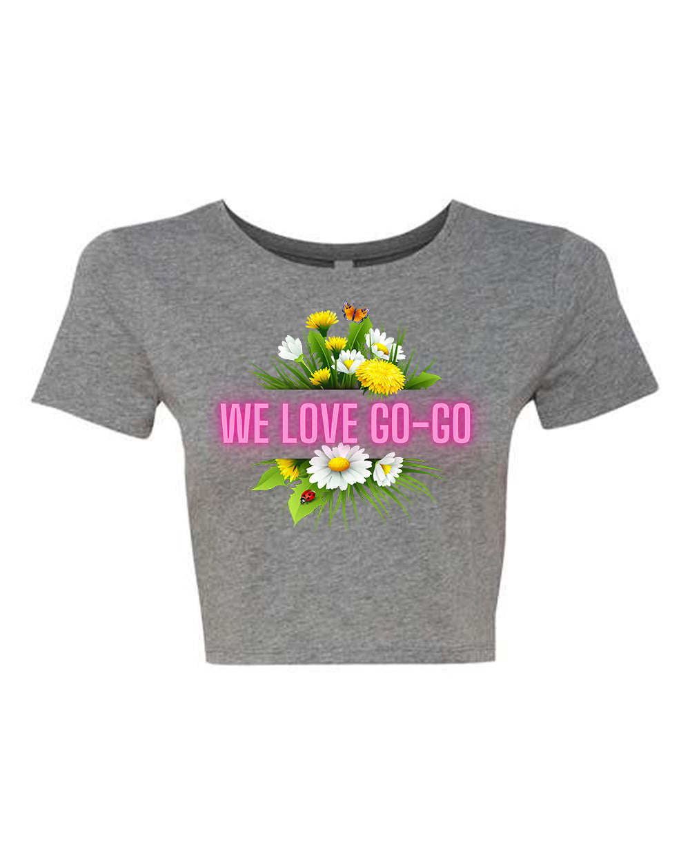 Floral Garden - Crop Top