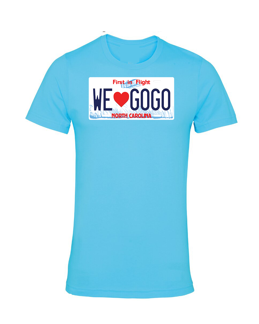 North Carolina License Plate - T-Shirt