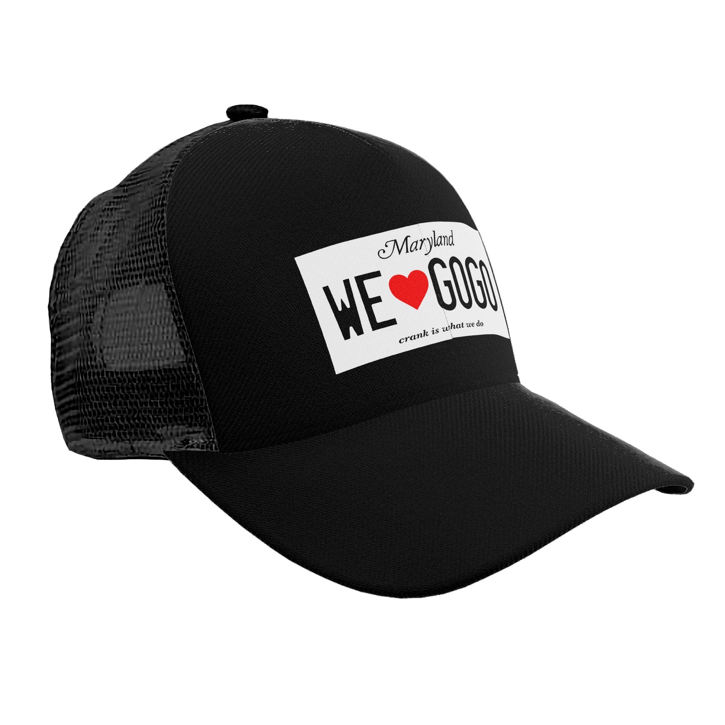 Maryland License Plate - Mesh Baseball Cap